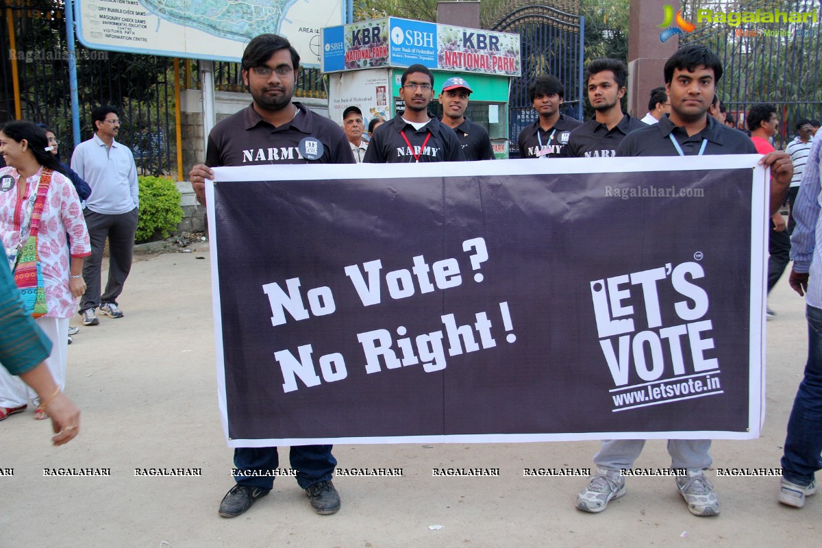 Vote for my Future - An Awareness Walk by Oakridge International School