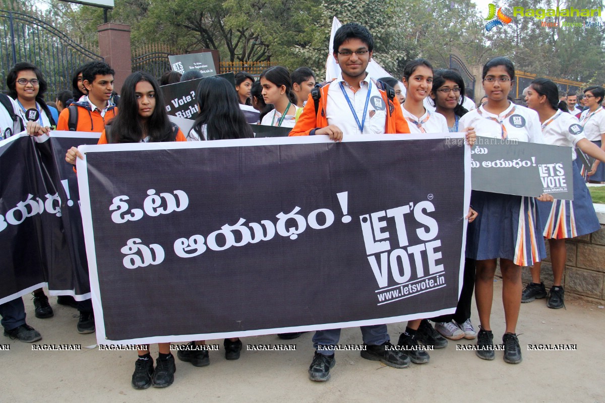 Vote for my Future - An Awareness Walk by Oakridge International School