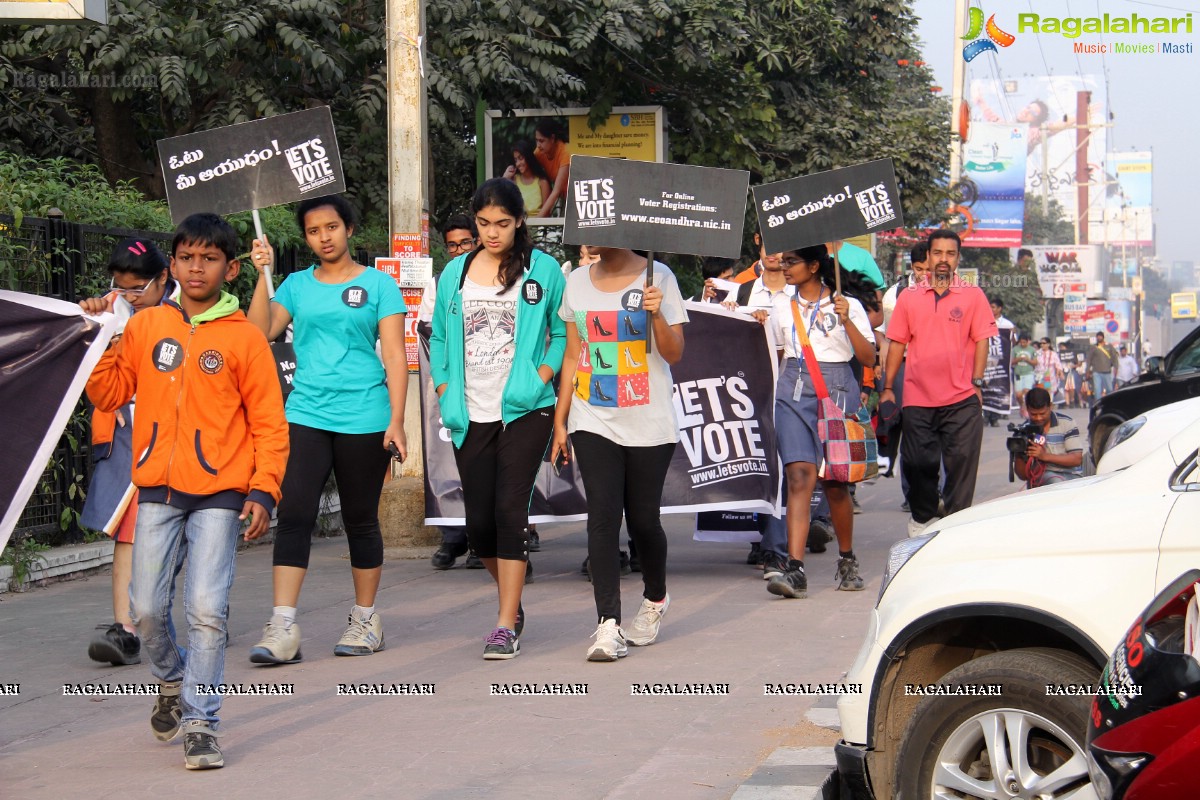 Vote for my Future - An Awareness Walk by Oakridge International School