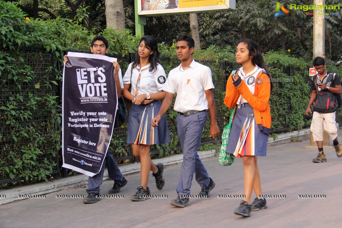 Vote for my Future - An Awareness Walk by Oakridge International School