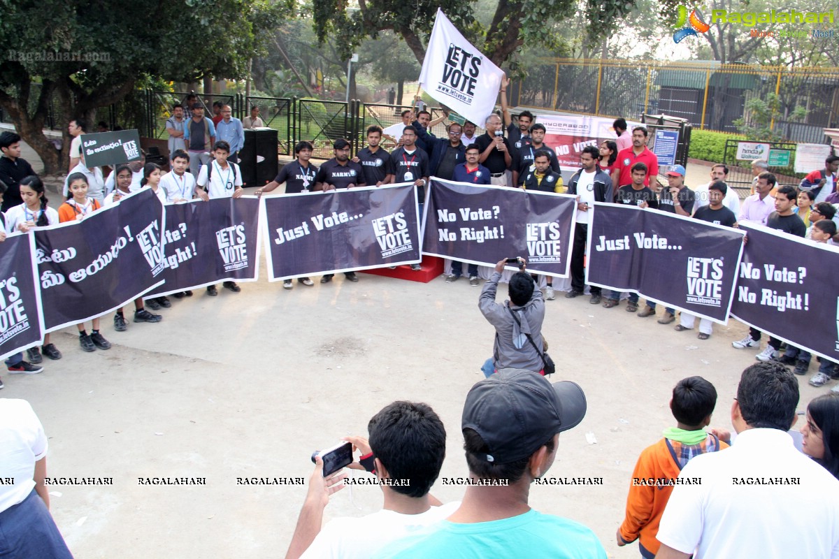 Vote for my Future - An Awareness Walk by Oakridge International School