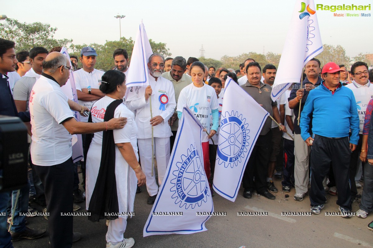 Uninor Rotathon (Rotary 108 Walk), Hyderabad