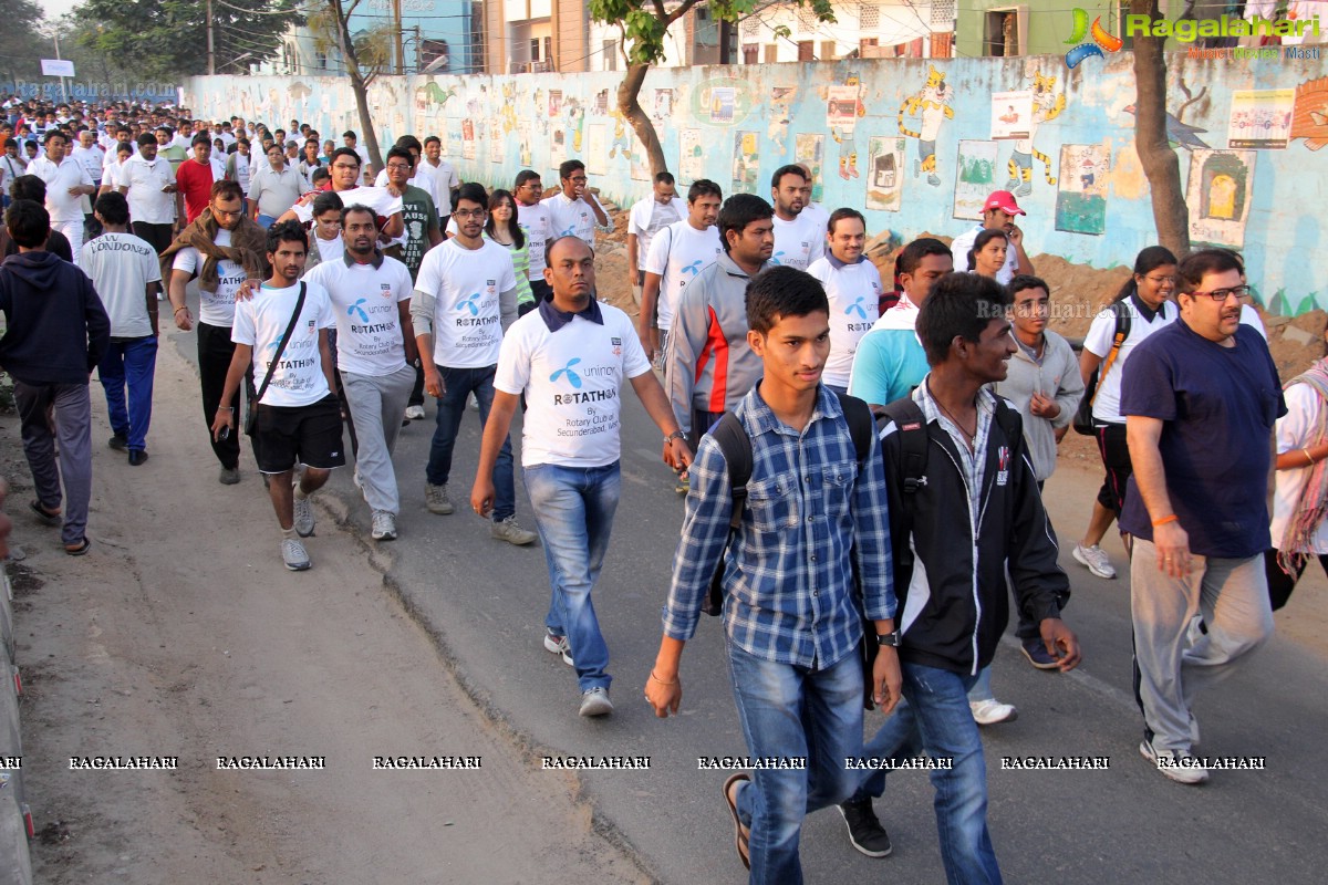 Uninor Rotathon (Rotary 108 Walk), Hyderabad