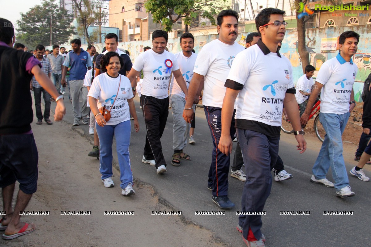 Uninor Rotathon (Rotary 108 Walk), Hyderabad