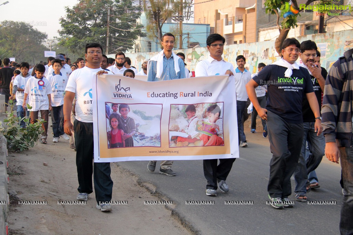 Uninor Rotathon (Rotary 108 Walk), Hyderabad