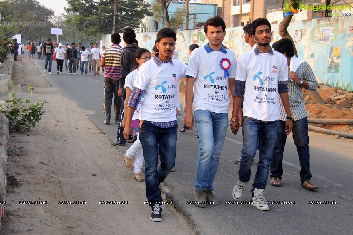 Uninor Rotathon (Rotary 108 Walk), Hyderabad