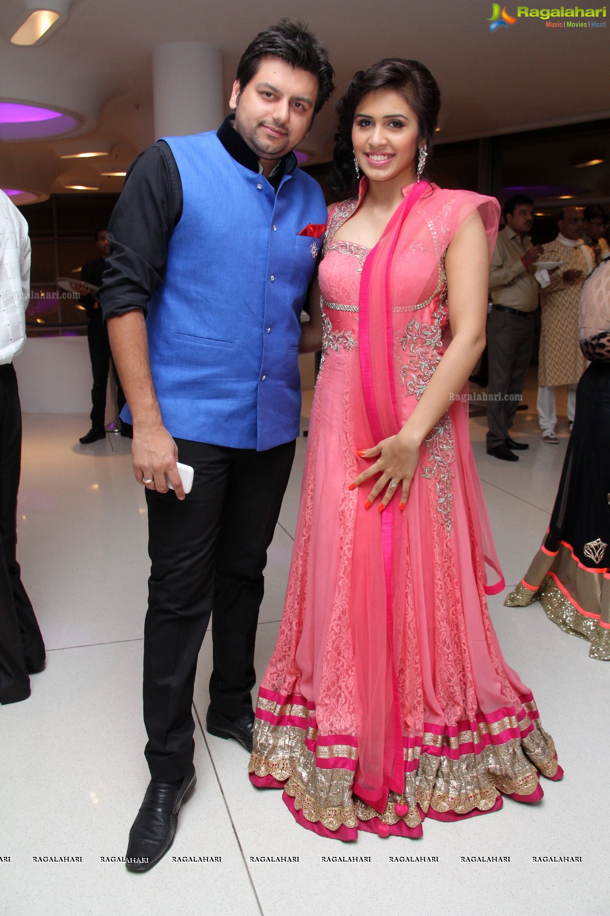 Ajay-Neha Sangeet Ceremony at Avasa, Hyderabad