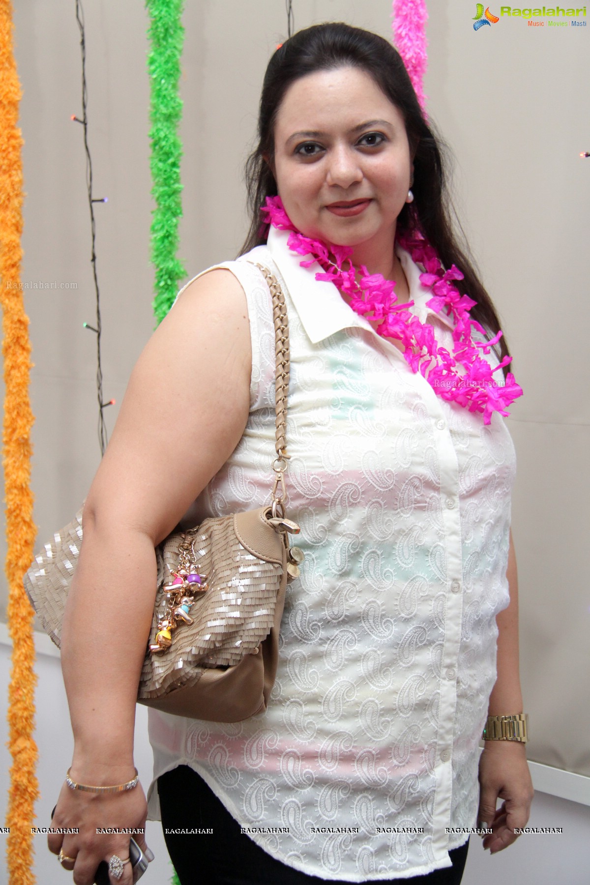 Shipra-Neha Holi Bash at Marigold, Hyderabad