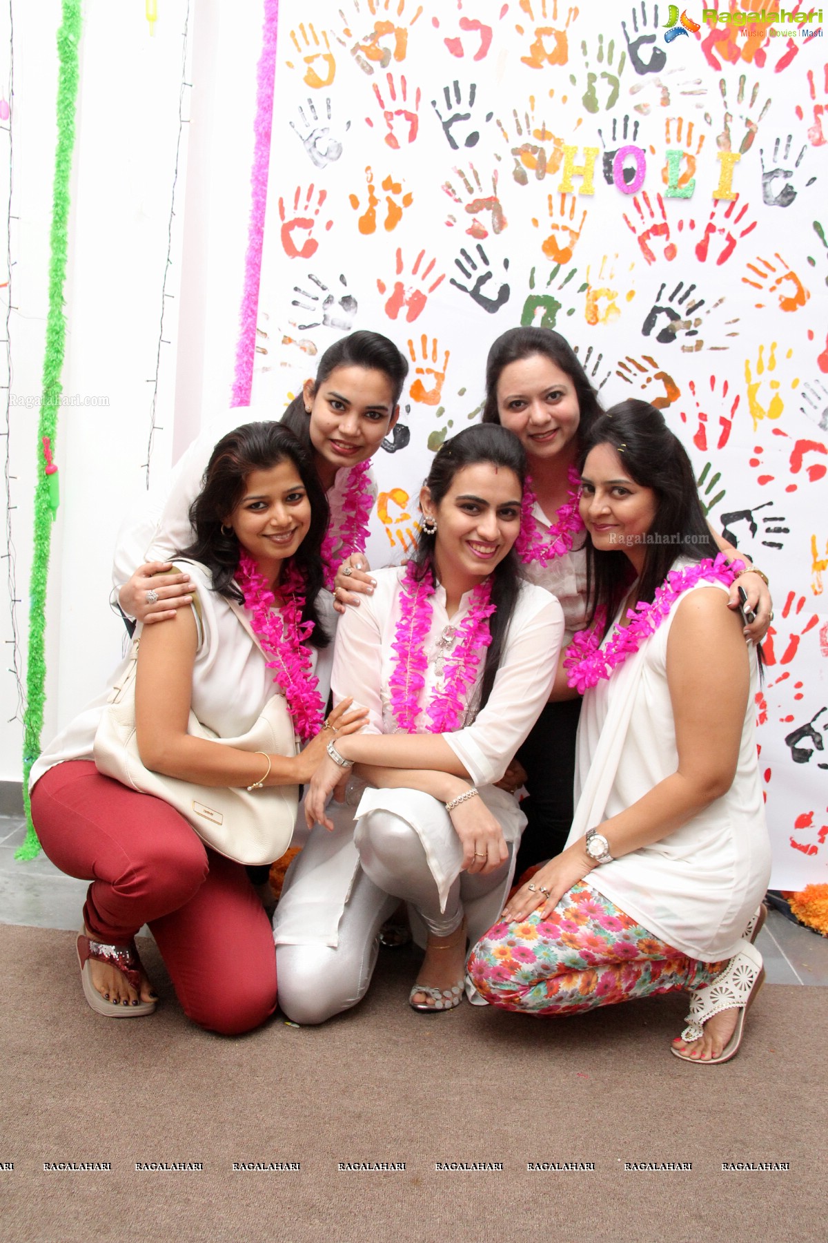 Shipra-Neha Holi Bash at Marigold, Hyderabad