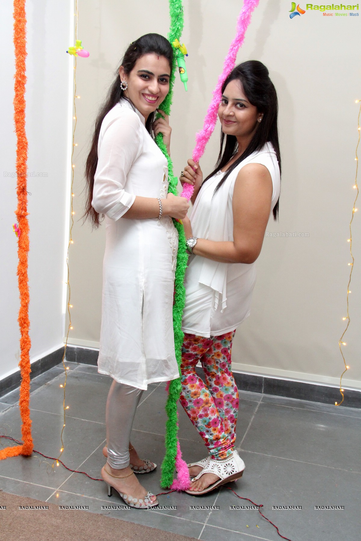 Shipra-Neha Holi Bash at Marigold, Hyderabad