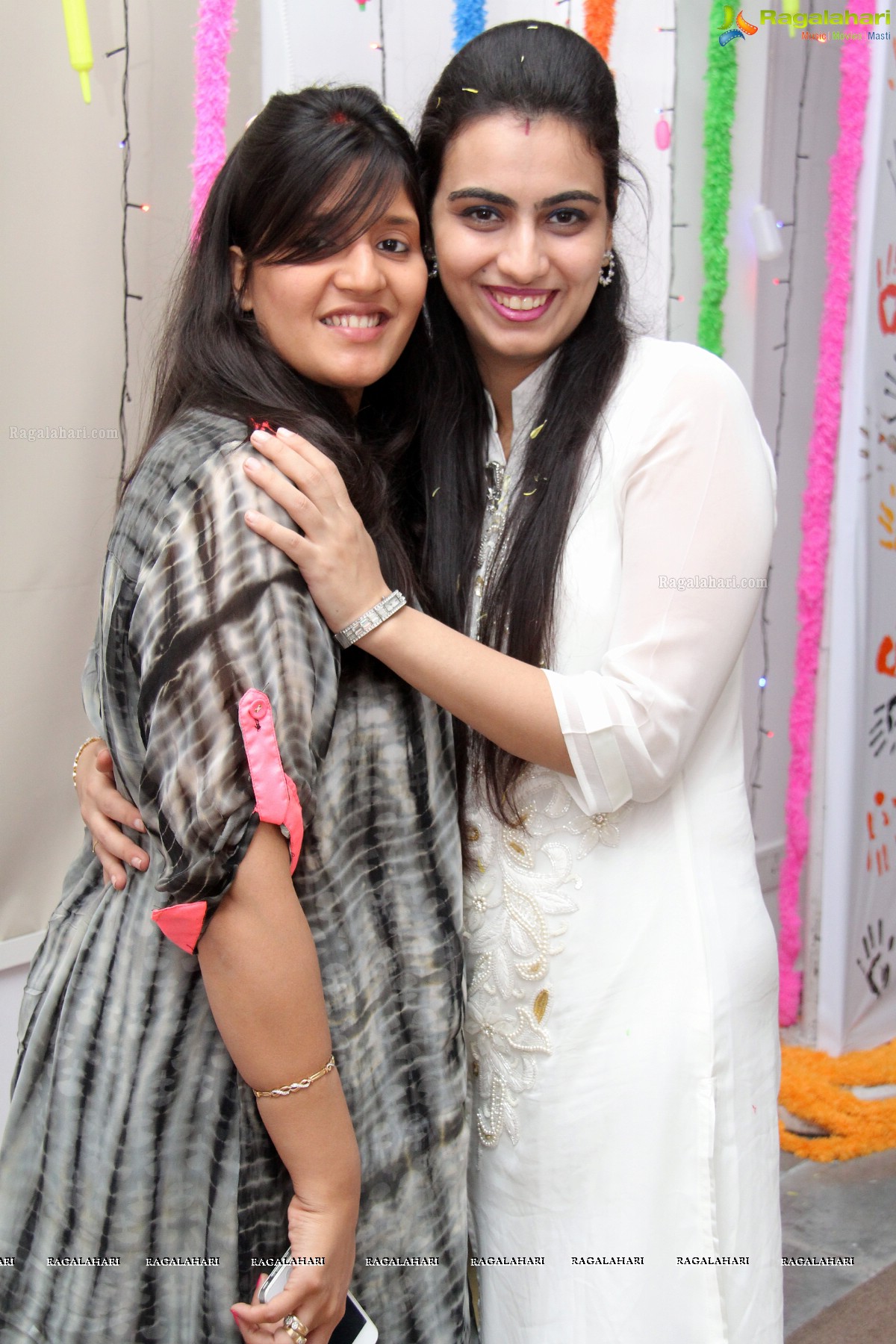 Shipra-Neha Holi Bash at Marigold, Hyderabad