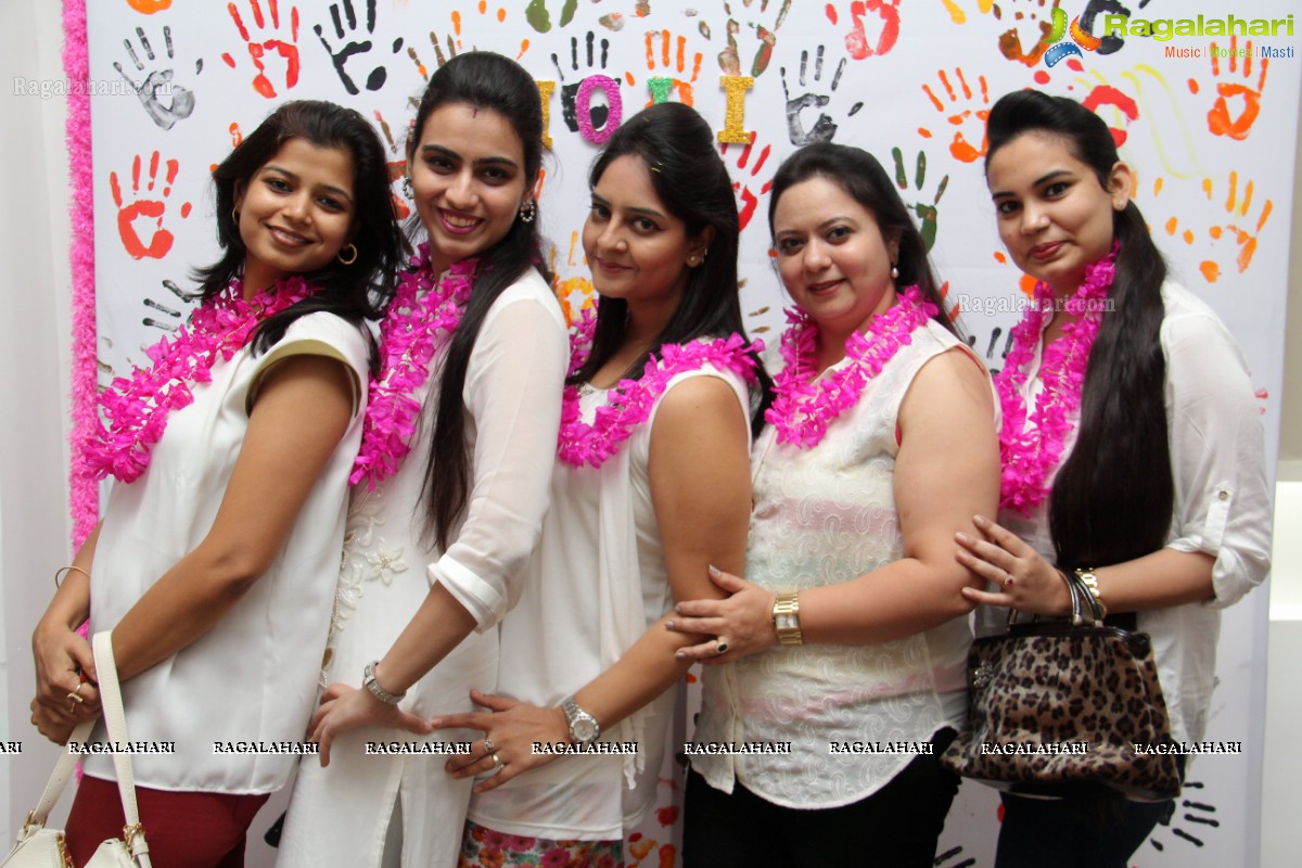 Shipra-Neha Holi Bash at Marigold, Hyderabad