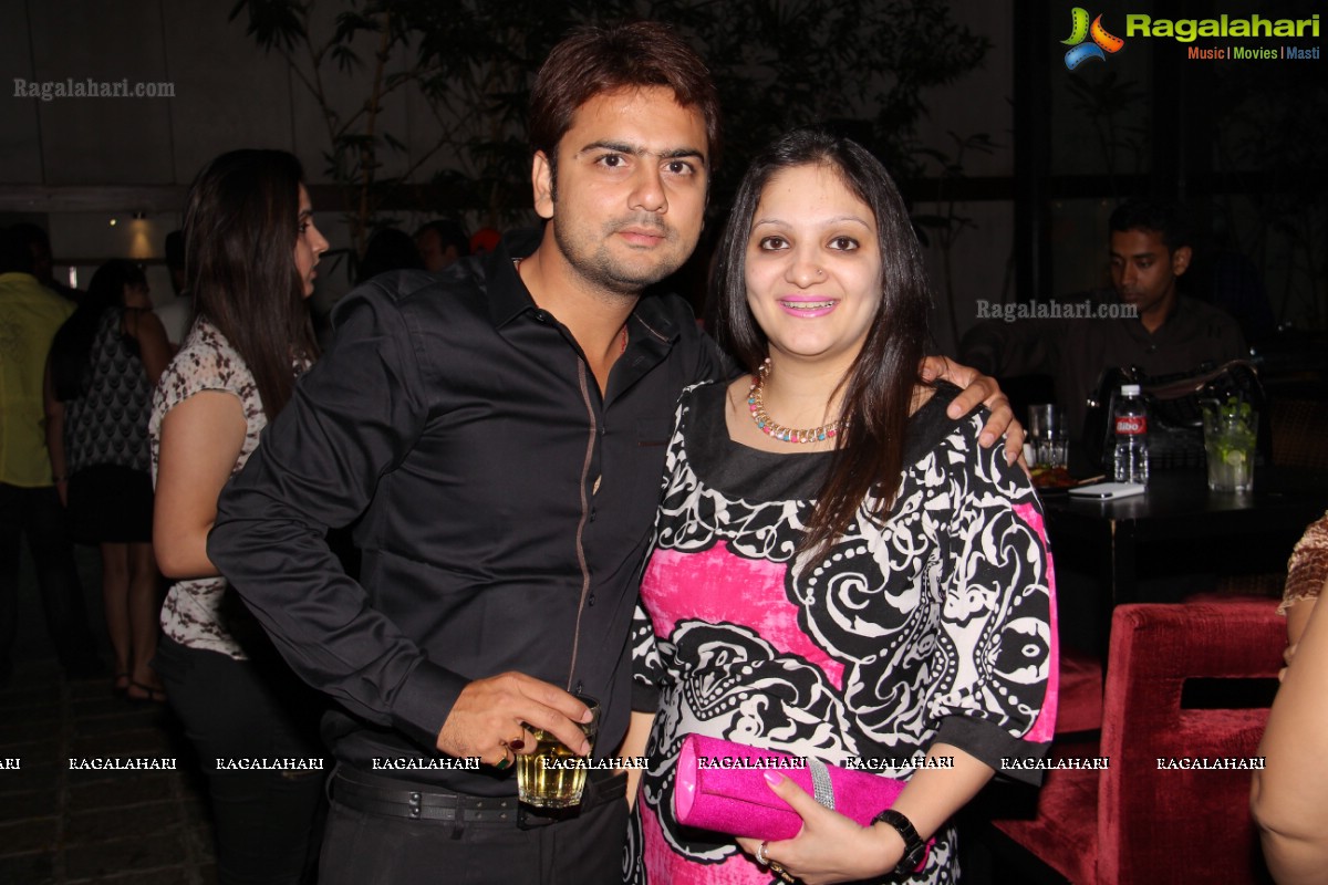 Sparks n Sizzles Party by Jitin and Rashleen Bajaj at N Asian, Hyderabad