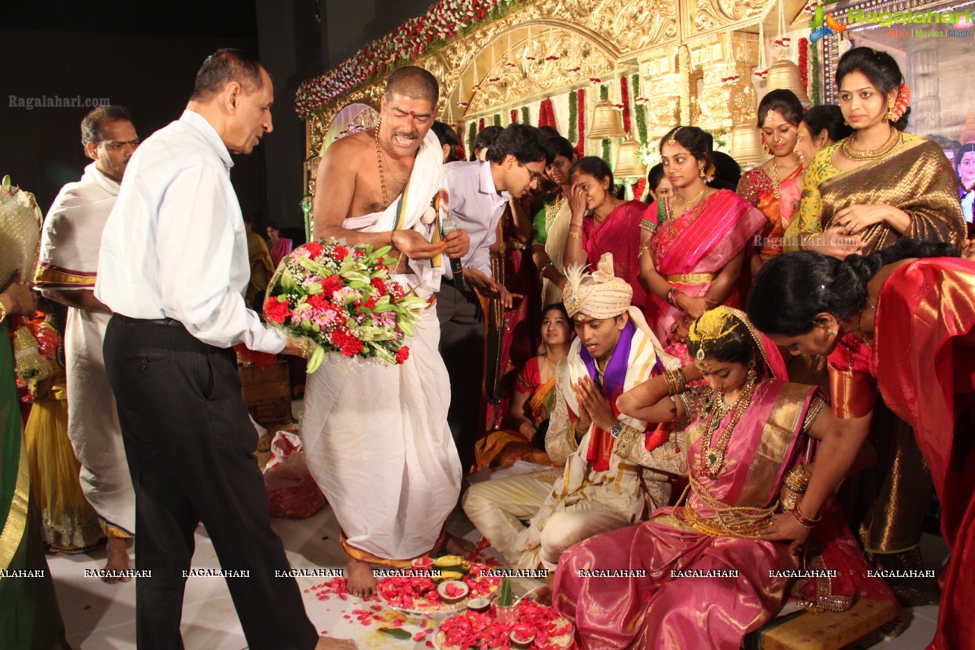 Suguna-Ramu Wedding Celebrations at JRC Conventions & Trade Fairs, Hyderabad