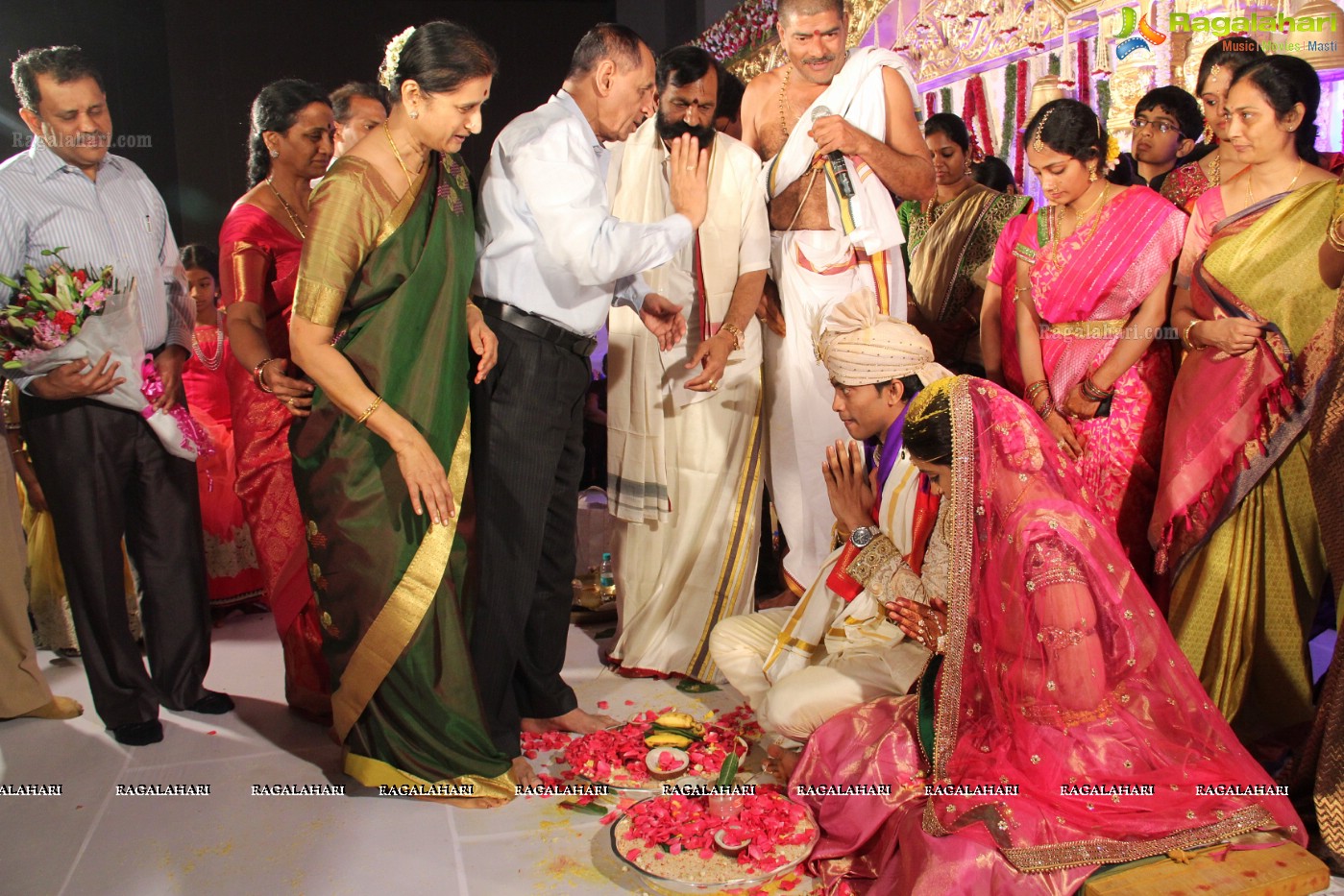 Suguna-Ramu Wedding Celebrations at JRC Conventions & Trade Fairs, Hyderabad