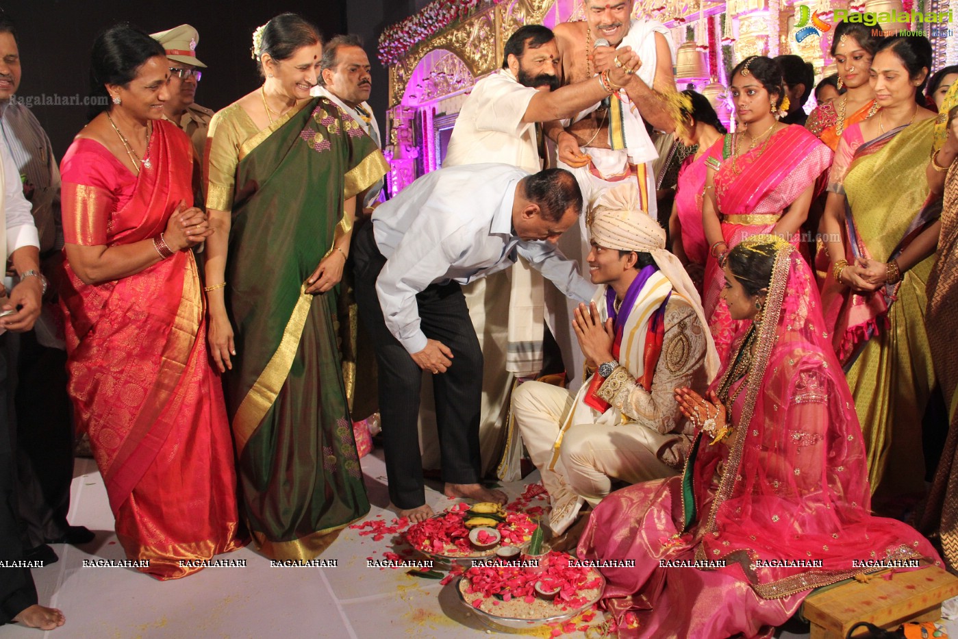 Suguna-Ramu Wedding Celebrations at JRC Conventions & Trade Fairs, Hyderabad