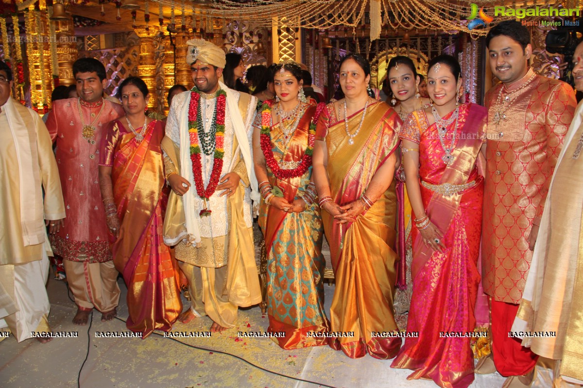 Sushanth, Tejaswini Wedding at JRC Hyderabad