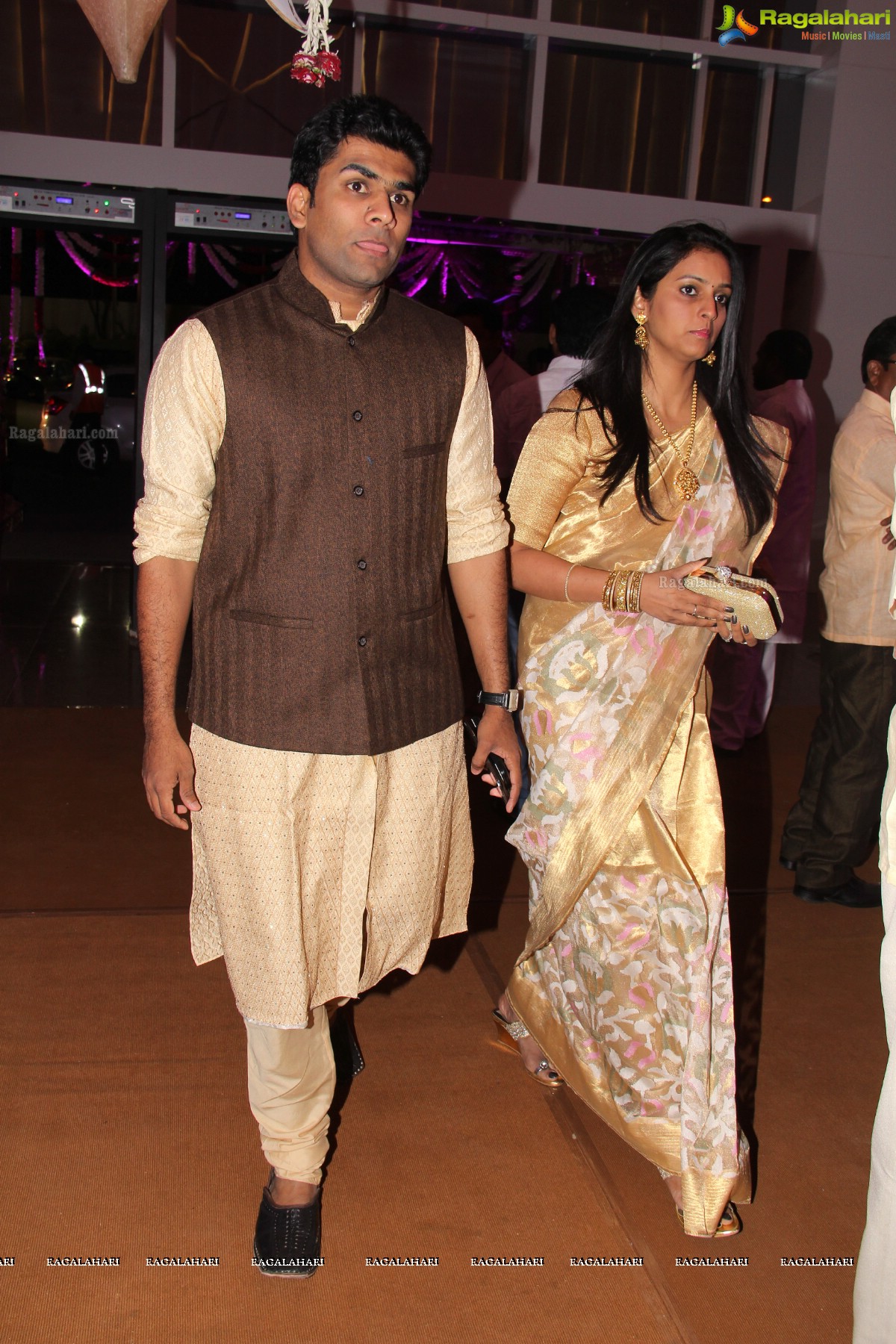 Sushanth, Tejaswini Wedding at JRC Hyderabad