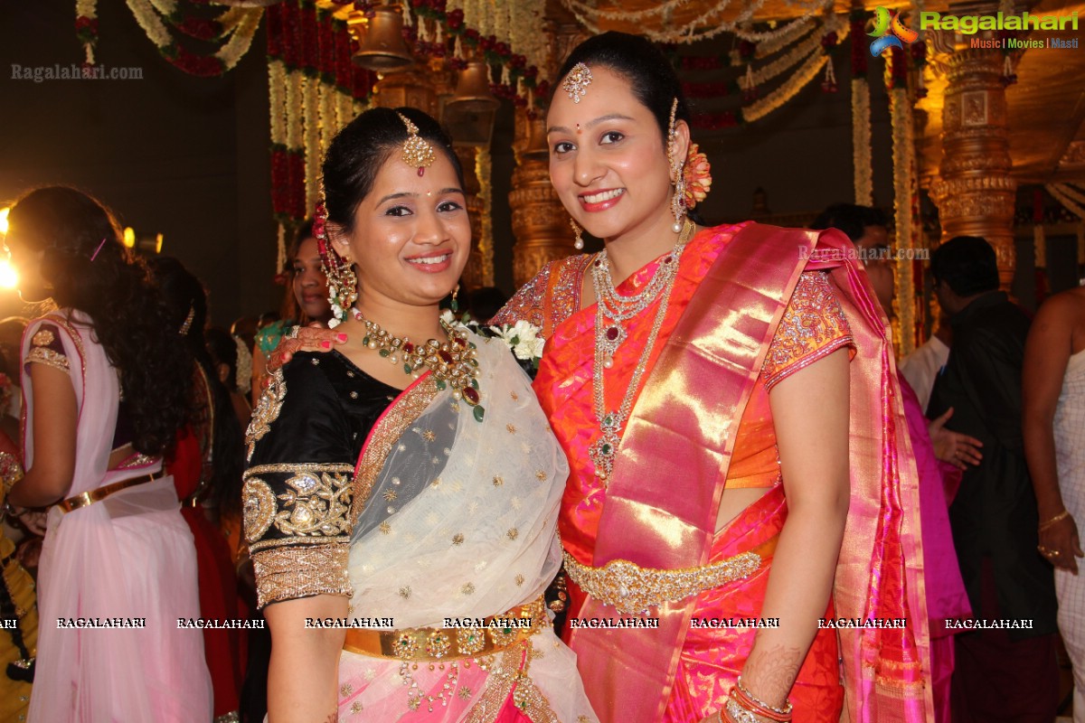 Sushanth, Tejaswini Wedding at JRC Hyderabad