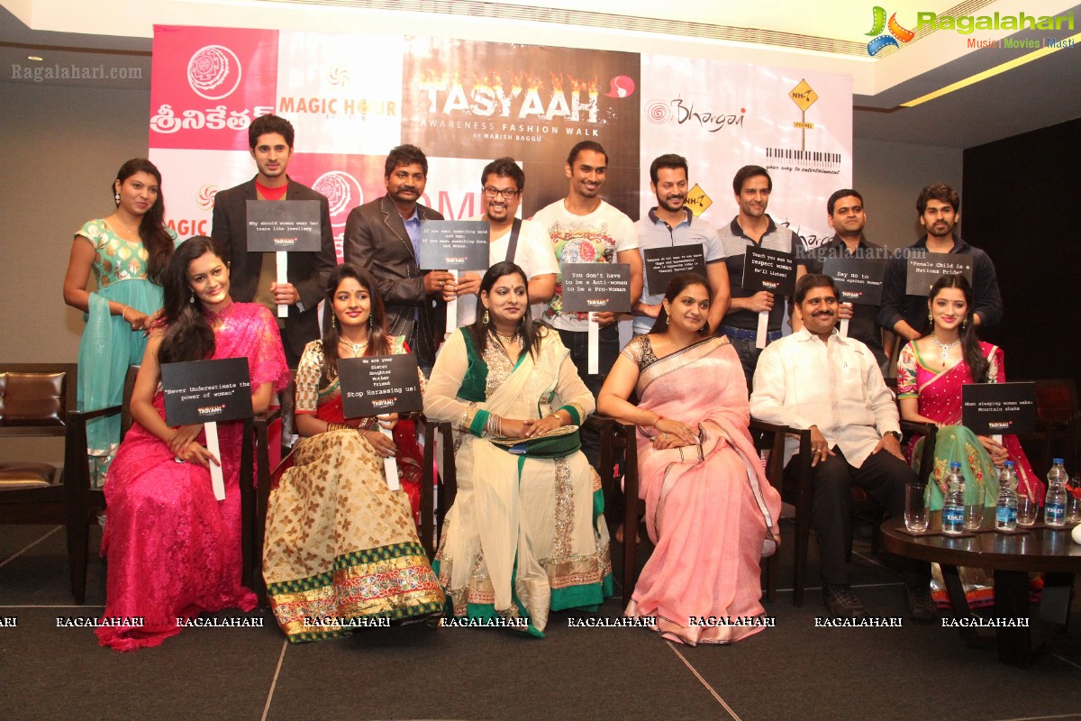 Tasyaah Social Awareness Walk Press Meet