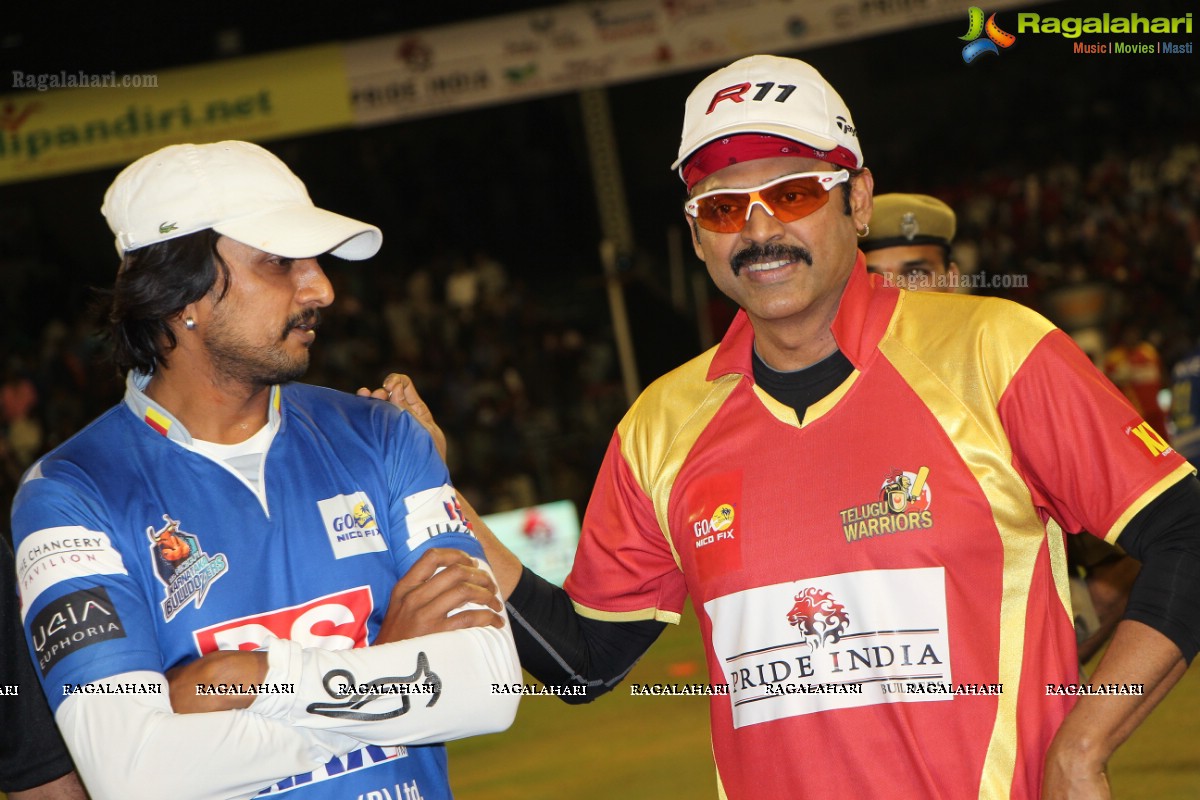 CCL4: Telugu Warriors Vs Karnataka Bulldozers (Set 2)