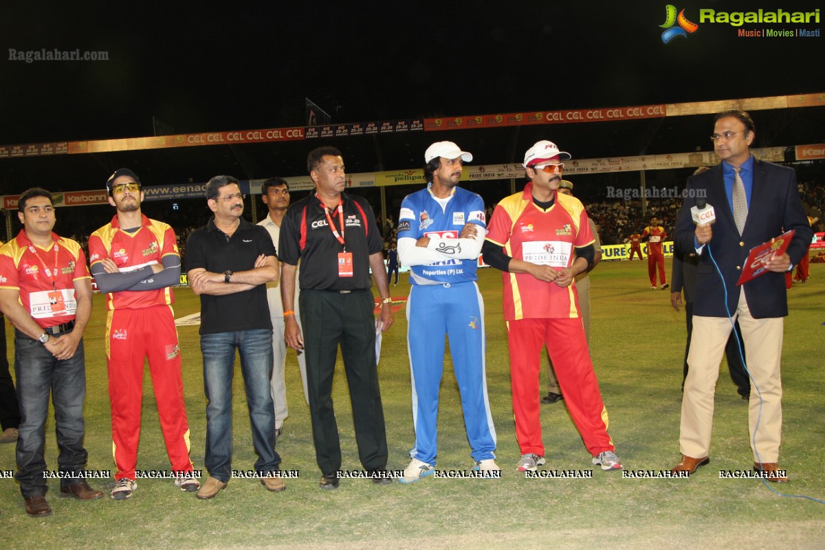 CCL4: Telugu Warriors Vs Karnataka Bulldozers (Set 2)