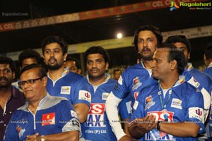 CCL4: Telugu Warriors Vs Karnataka Bulldozers