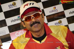 CCL4: Telugu Warriors Vs Karnataka Bulldozers