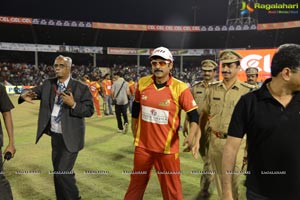 CCL4: Telugu Warriors Vs Karnataka Bulldozers