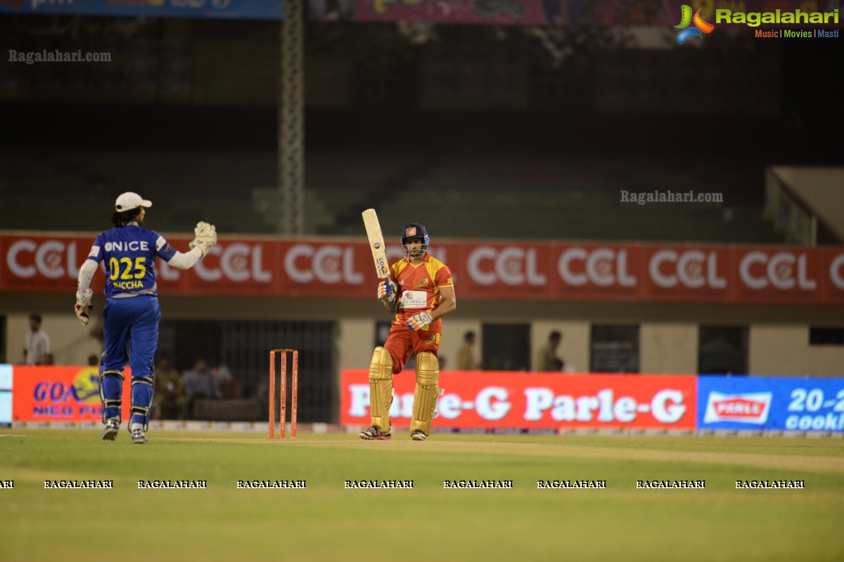 CCL4: Telugu Warriors Vs Karnataka Bulldozers (Set 2)