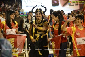 CCL4: Telugu Warriors Vs Karnataka Bulldozers