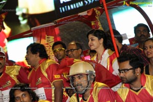 CCL4: Telugu Warriors Vs Karnataka Bulldozers