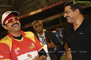 CCL4: Telugu Warriors Vs Karnataka Bulldozers