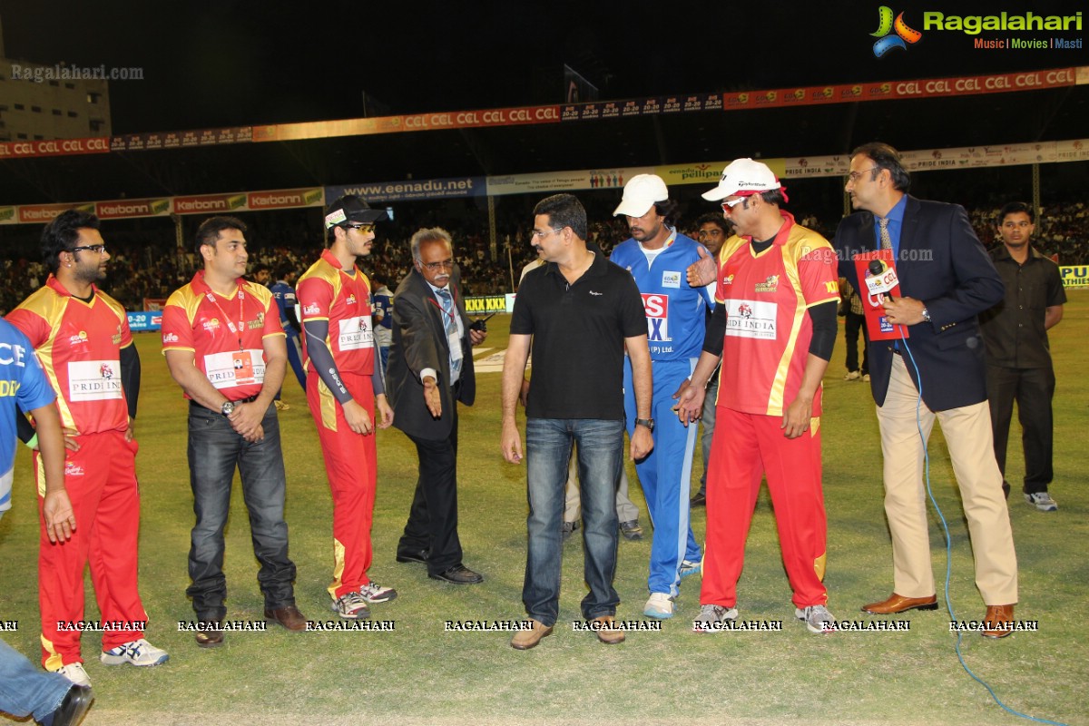 CCL4: Telugu Warriors Vs Karnataka Bulldozers (Set 2)