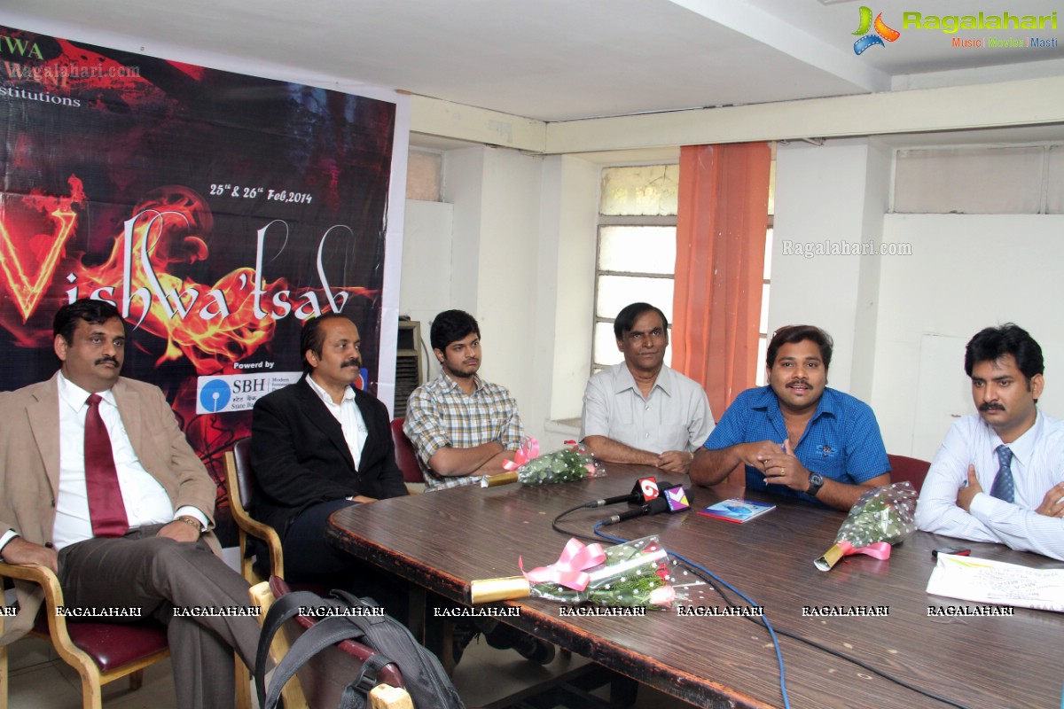 Vishw'tsav by Vishwa Vishwami Institutions Pressmeet