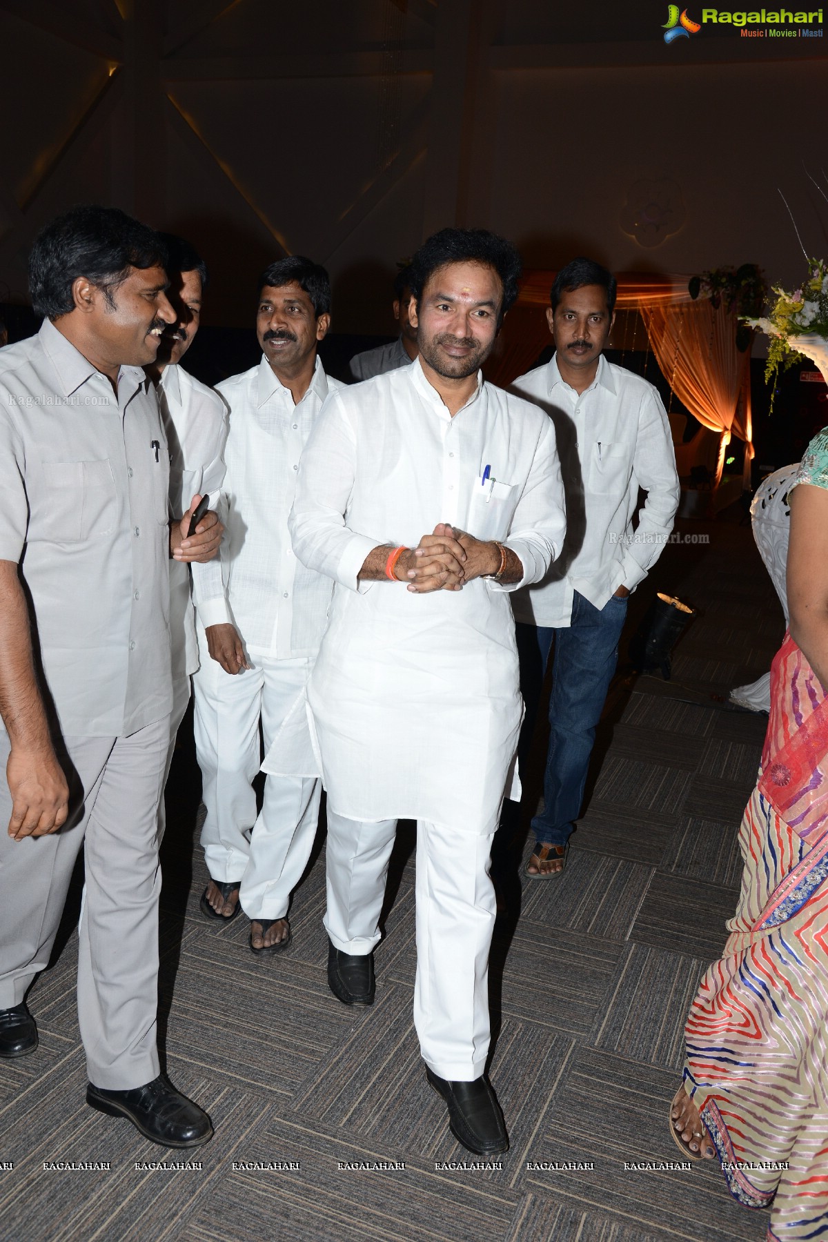 Vivekanand-Rachana Wedding Reception at JRC, Hyderabad