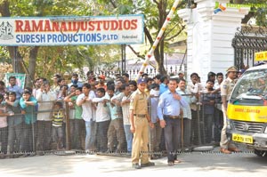 Ramanaidu Last Rites Photos