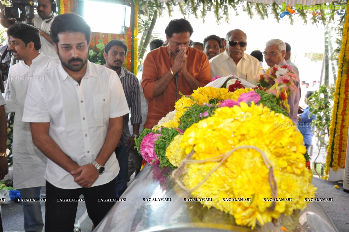 Last Rites of Dr. D. Ramanaidu