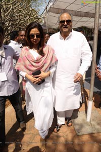 Ramanaidu Last Rites Photos