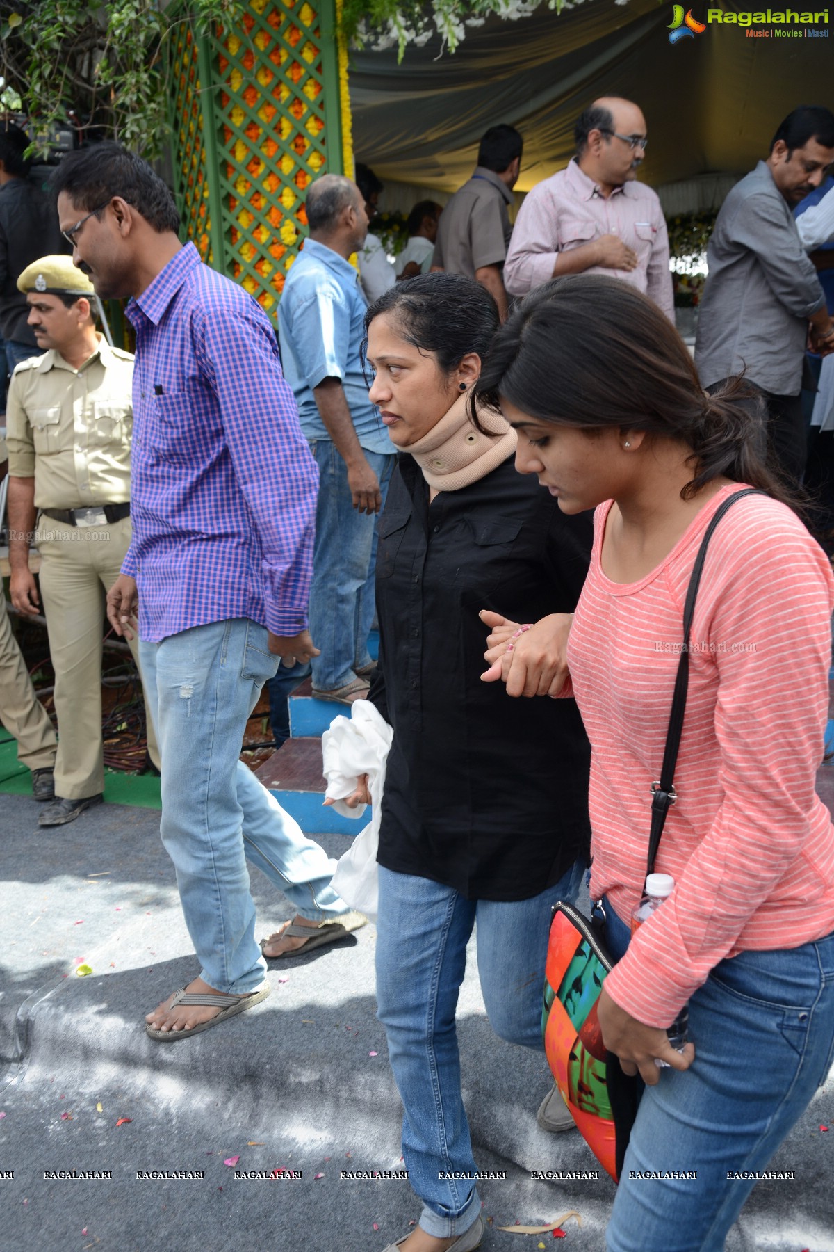 Last Rites of Dr. D. Ramanaidu