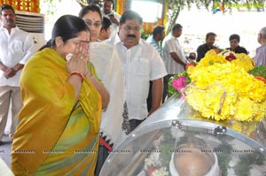 Ramanaidu Last Rites Photos