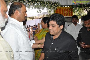 Ramanaidu Last Rites Photos