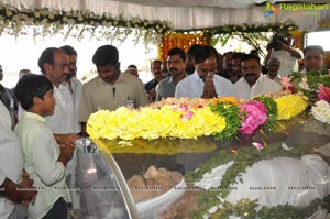 Ramanaidu Last Rites Photos