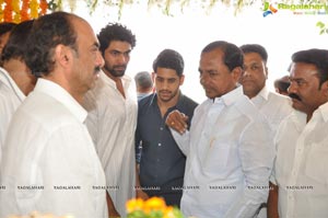 Ramanaidu Last Rites Photos