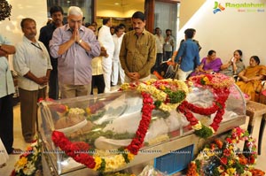 Ramanaidu Last Rites Photos