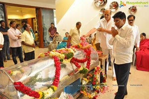 Ramanaidu Last Rites Photos