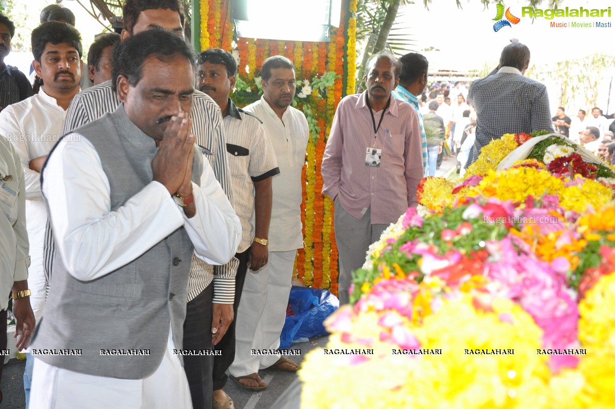 Last Rites of Dr. D. Ramanaidu