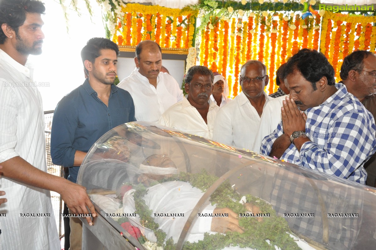 Last Rites of Dr. D. Ramanaidu