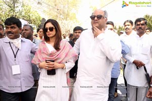 Ramanaidu Last Rites Photos