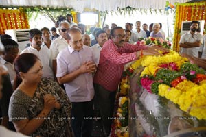 Ramanaidu Last Rites Photos